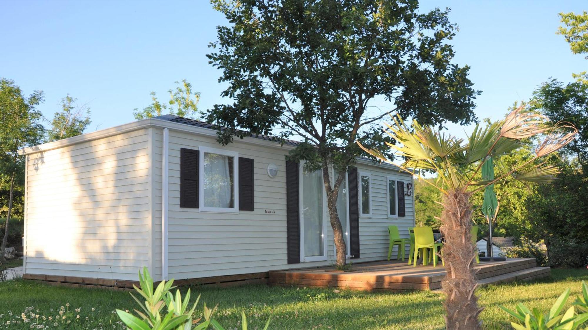Camping La Digue Chauzon Værelse billede
